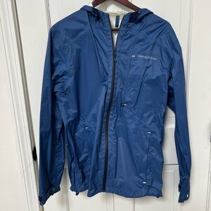 Vineyard Vines Men's Blue Raincoat